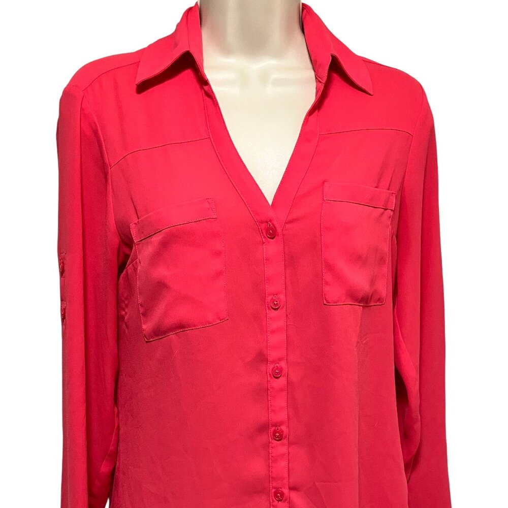 EUC Express Portofino Button Down Blouse Size: XS